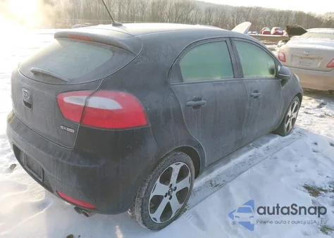 2012 Kia Rio5 Sx from USA, damaged, VIN KNADN5A33C6089036